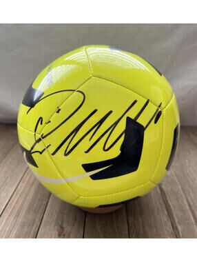 Cristiano Ronaldo Al-Nassr Signed Autographed Soccer Ball with COA CR7 World Cup